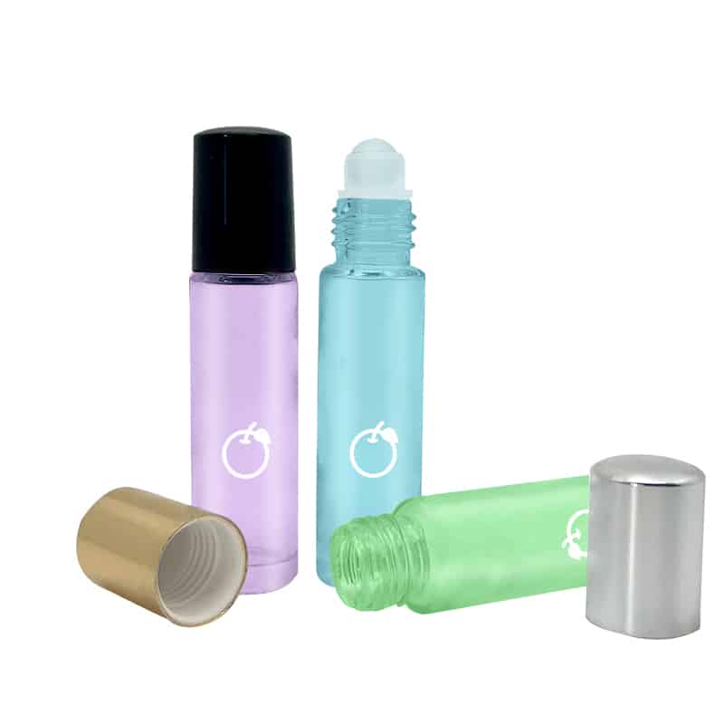 Custom Refillable Color Perfume Bottle Roll On Bottle Ybj Cosmetic