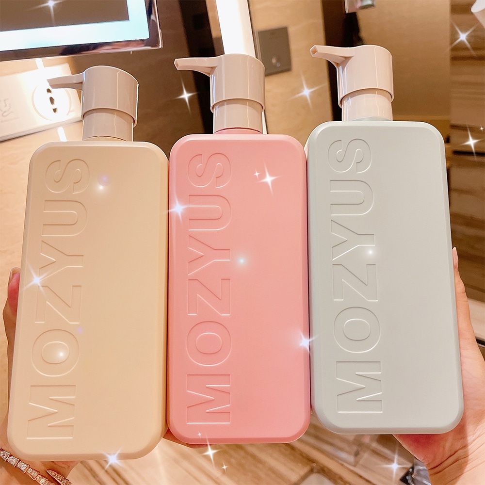 Pink LOGO Shampoo Bottle YBJ Packaging Manufacturing