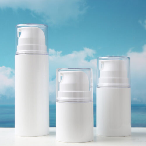 Elegant Airless Cosmetic Pump Bottles YBJ Cosmetic Packaging Manufacturer