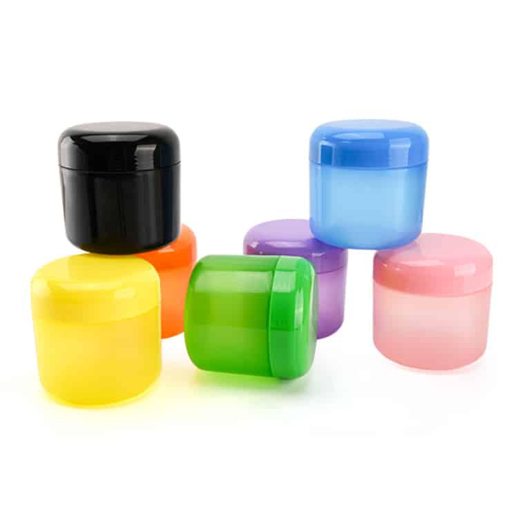 Macaron Color Plastic Cream Jar - Ybj Cosmetic Packaging Manufacturer