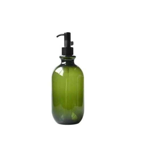 Leakproof Green shampoo bottle - YBJ Cosmetic Packaging Manufacturer