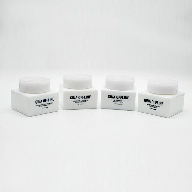 Luxury Glass skin care package - YBJ Cosmetic Packaging Manufacturer