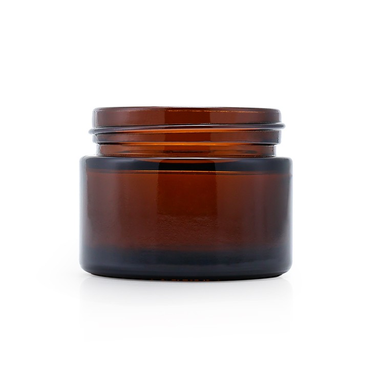 amber cosmetic glass jar suppliers YBJ Cosmetic Packaging Manufacturer