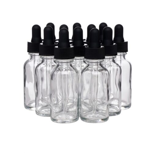 Clear Glass Dropper Bottles Ybj Cosmetic Packaging Manufacturer 9705