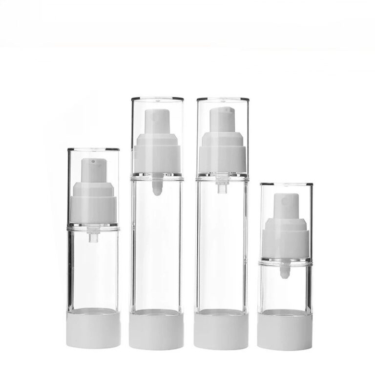 glass airless pump bottles - YBJ Cosmetic Packaging Manufacturer