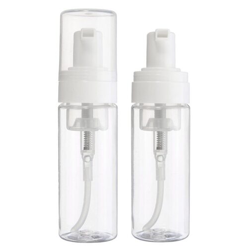 matte black empty foam pump bottles - YBJ Cosmetic Packaging Manufacturer