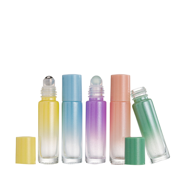 Custom Gradient Roller Bottle - YBJ Cosmetic Packaging Manufacturer